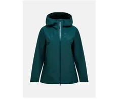 Moteriška striukė PEAK PERFORMANCE W Treeline Hipe 2.5L Shell Jacket spalva žalia - S