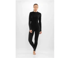 Moteriški apatiniai drabužiai VIKING Meriboo Lady Set Merino juoda L