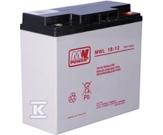 Mpl Power AKUMULIATORIUS AGM 12V/18AH/10-12LAT
