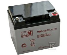 Mpl Power AKUMULIATORIUS AGM 12V/45AH/10-12LAT