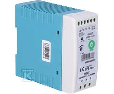 Mpl Power Oem Maitinimo šaltinis MDIN60W24 DIN bėgiui - 24V/2.5A/60W