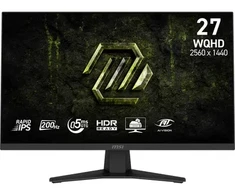 MSI MAG 274QF E20 kompiuterio monitorius 68,6 cm (27") 2560 x 1440 px Wide Quad HD LCD Juodas
