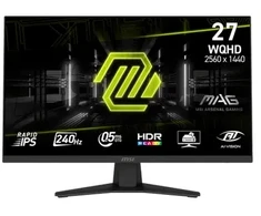 MSI MAG 274QFDE X24 kompiuterio monitorius 68,6 cm (27") 2560 x 1440 px Wide Quad HD LCD Juodas