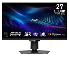 MSI MAG 274UPDF E16M 27 colių Rapid IPS MiniLED UHD 160/320 Hz 0,5 ms 2xHDMI 2.1 DP USB Type C DPalt PD15W Pivot
