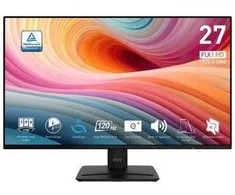 MSI Pro MP271A E2 monitorius komputerowy 68,6 cm (27") 1920 x 1080 px Full HD LCD Juodas
