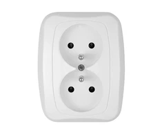 MT054Z Lizdas kištukas dvigubai įžemintas PT-6A MONTIS SIMPLEX MT054Z