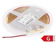 Mw Lighting Mw Apšvietimas TAŚMA LED LED-COB-12V/8W-WW/5M – 3000 K MW apšvietimas