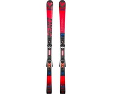 ROSSIGNOL HERO Athlete GS PRO (R21) slidės + LOOK NX7 GW B73 saitai Juoda Karšta Raudona