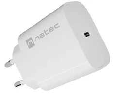 Natec Ribera 20W USB-C balta