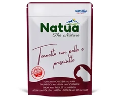 Natua Natural tuńczyk i kurczak su szynką mokra karma katei 70g