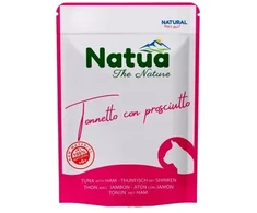 Natua Natural tuńczyk su szynką mokra karma katei 70g