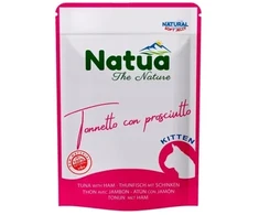 Natua Natural tuńczyk su szynką mokra karma dla kociąt 70g