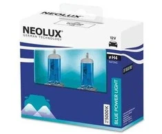 NEOLUX Mėlynas POWER LIGHT H4 12 V 100/90 W, 2 SZT.
