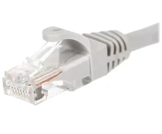 NETRACK BZPAT0P56 patch cable RJ45 snagless boot Cat 6 UTP 0.5m pilkas