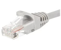 NETRACK BZPAT15U5E pataisomasis kabelis RJ45 beknis Cat 5e UTP 15m pilkas