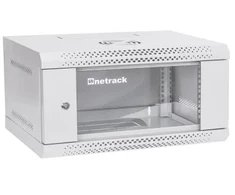 „NetRack“ spintelė, prie sienos montuojama serverio spintelė, RACK 19 4U, 400 mm, ECO-Line*, pilka