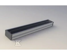 Nextec PAVIRŠIAUS LED PROFILIS A, 202CM ILGIO, ALU, ANOD