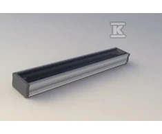 Nextec PAVIRŠIAUS LED PROFILIS A, ILGIS 202cm, ALU