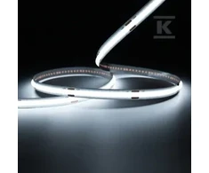Nextec COB LED juostelė 24V 5W IP20 6000K 5M