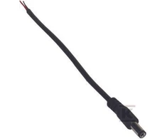 Nextec DC KIŠTUKAS 2,1 X 5,5 SU 15 cm kabeliu