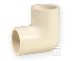 Nibco Alkūnė 4707-005, PVC-C, 1/2″x90° klijuojamas vidus