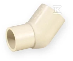 Nibco Alkūnė 4706-805, PVC-C, 1/2″x45° išor. srieg./klij. vidus