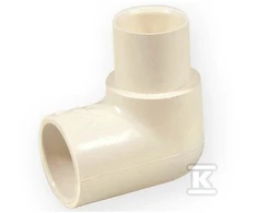 Nibco Alkūnė 4707-807, PVC-C, 3/4″x90° klijuojama išorė/vidus