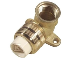 Nibco Alkūnė 4707-356 PVC-C, 1/2"x90° vid. metal. srieg/klij vidus