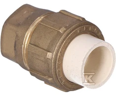 Nibco Adapteris 4733-305, PVC-C, 1/2" vid. srieg./klij. vidus