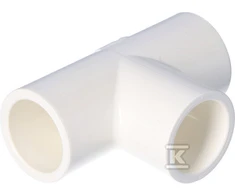 Nibco Trišakis 401-005, PVC-U, 1/2″, klijuojamas vidus