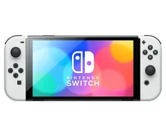 Nintendo Switch OLED nešiojama žaidimų konsolė 17,8 cm (7") 64 GB jutiklinis ekranas Wi-Fi juoda, balta