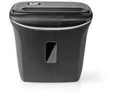 Nedis 12l DIN P-4 190W Juoda dokumentų smulkintuvas