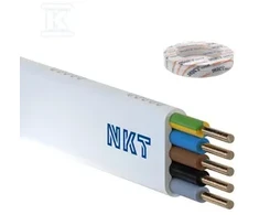 NKT INSTAL YDYPŻO 5X4 Baltas 100M