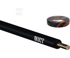 Nkt H07V-U 1X1,5 Juodas 100M