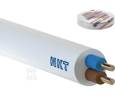 Nkt YDY 450/750 2X1,5 Baltas 100M