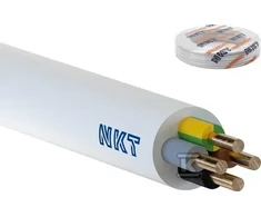 Nkt YDYŻO 450/750 4X2,5 Baltas 100M