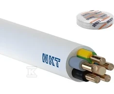 Nkt YDYŻO 450/750 5X10 Baltas 100M