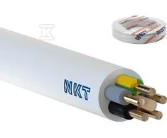 Nkt YDYŻO 450/750 5X2,5 Baltas 100M