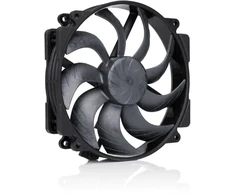 Noctua NF-A14x25r G2 PWM chromax.juodas - naujos kartos ventiliatorius, apvalus, 140 mm (juodas)