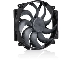Noctua NF-A14x25r G2 PWM chromax.juodas - naujos kartos ventiliatorius, apvalus, 140 mm (juodas)