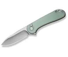 CIVIVI Button Lock Elementum II Natural G10 peilis