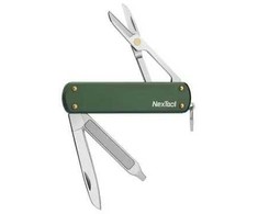 NexTool Mini Pocket Knife NE0143 4-in-1 žalias