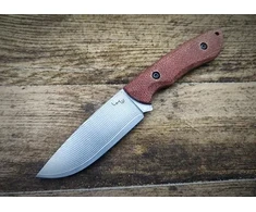 Haller Nóż LKW Mauler VG10 Damast Micarta