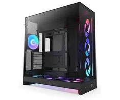 NZXT H9 Flow RGB+ MIDI Tower, juodas