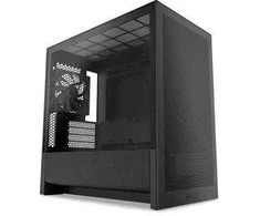 NZXT H3 FLOW MATX MINI bokšto formos korpusas su langeliu, juodas