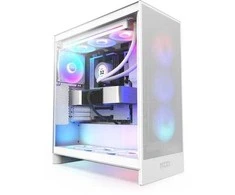 NZXT H7 FLOW RGB MIDI bokštinis korpusas su langeliu, baltas (2024)