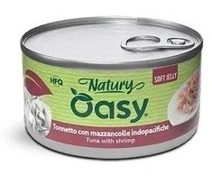 Maisto produktai - Oasy Natury Soft Jelly Tuna with Shrimp 150g