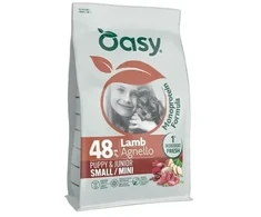 OASY One Animal Protein Puppy &amp; Junior Small/Mini Mono ėriena - sausas šunų ėdalas - 800g