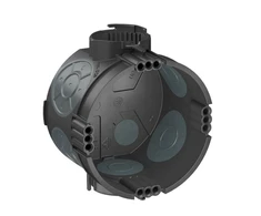 OBO Bettermann 2003706 Hermetiška įleidžiama dėžė, gylis 46mm be halogenų UG 46-L 2003706 /25vnt/