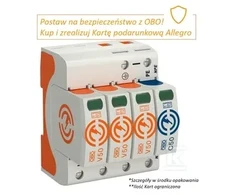 OBO Bettermann V50-3+NPE-280 VIRŠĮTAMPOS RIBOTUVAS, 4P